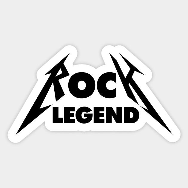 Metallica 'Rock Legend' Design Sticker by LTFRstudio